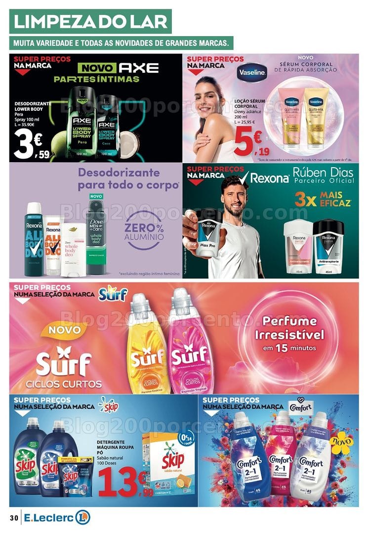 Antevisão Folheto E-LECLERC Promoções de 16 a 22 julho